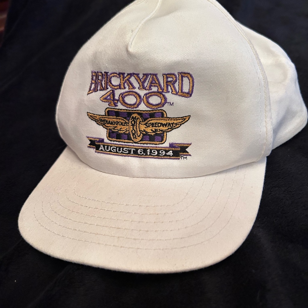 Nascar Brickyard 400 Inaugural White Cap